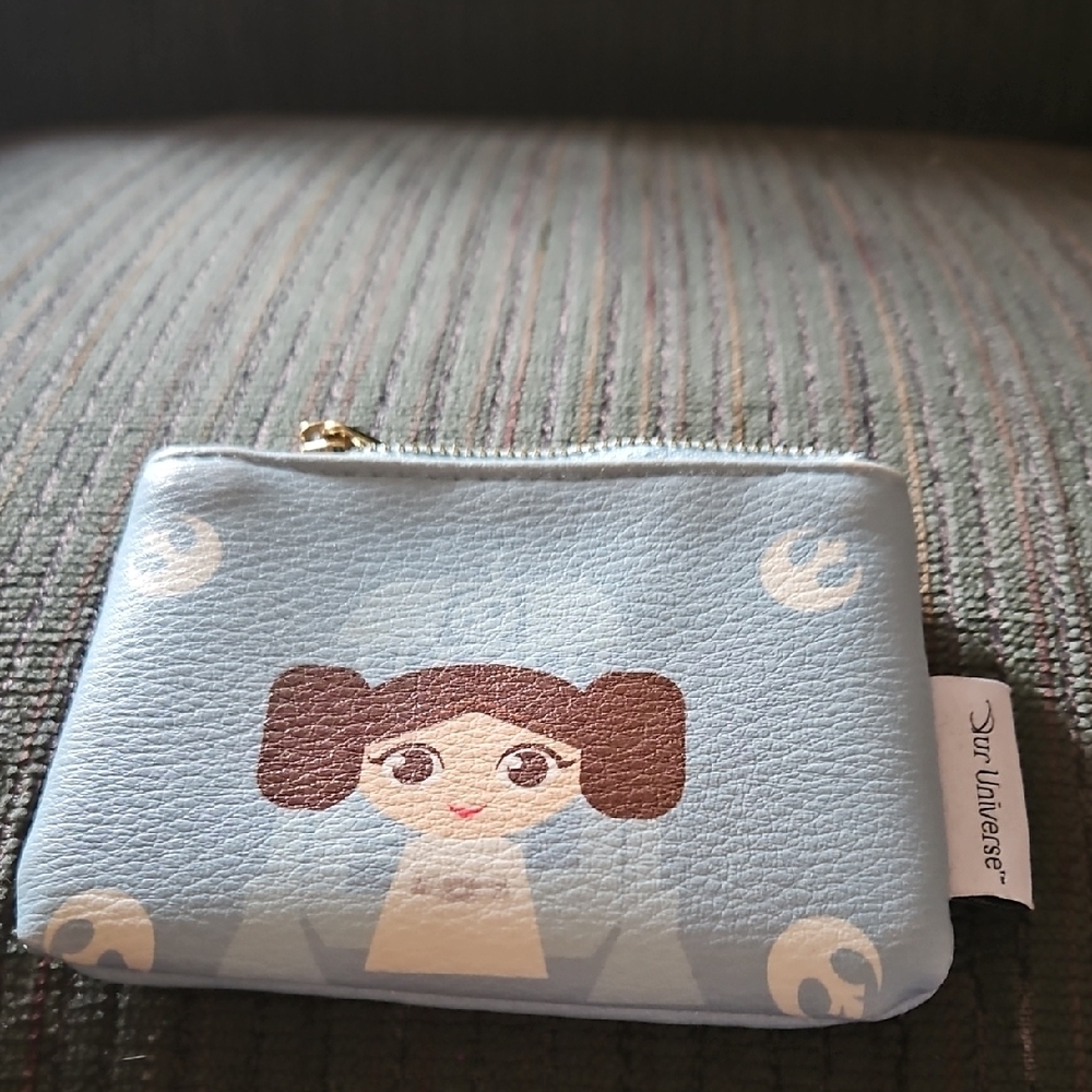 Her Universe Blue and Brown Wallet